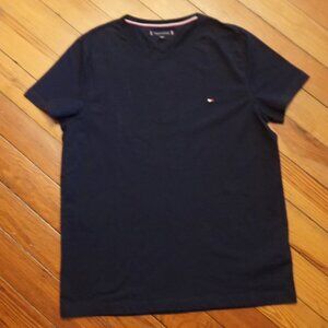 Tommy Hilfiger Women's XL Classic Logo T-Shirt - Black